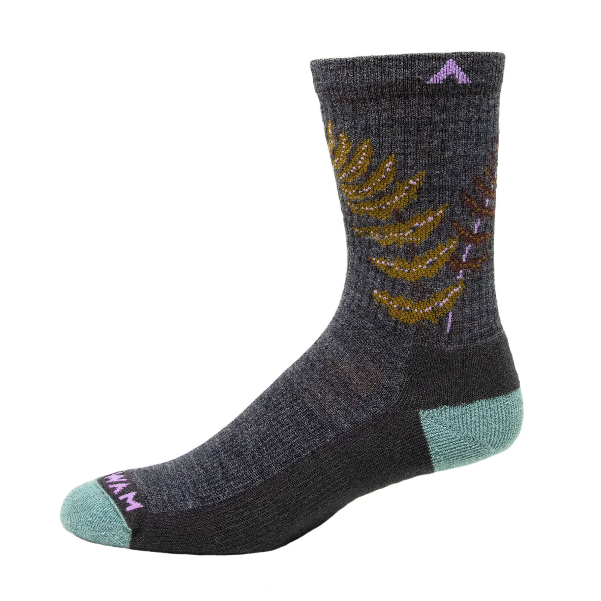Fern Mid-Crew Lightweight Sock - Image 7