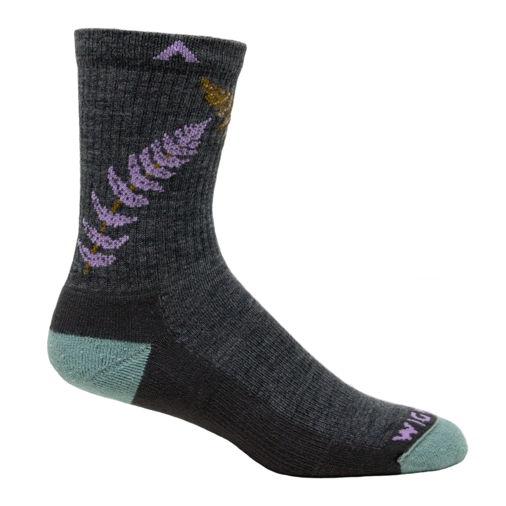 Fern Mid-Crew Lightweight Sock - Image 8