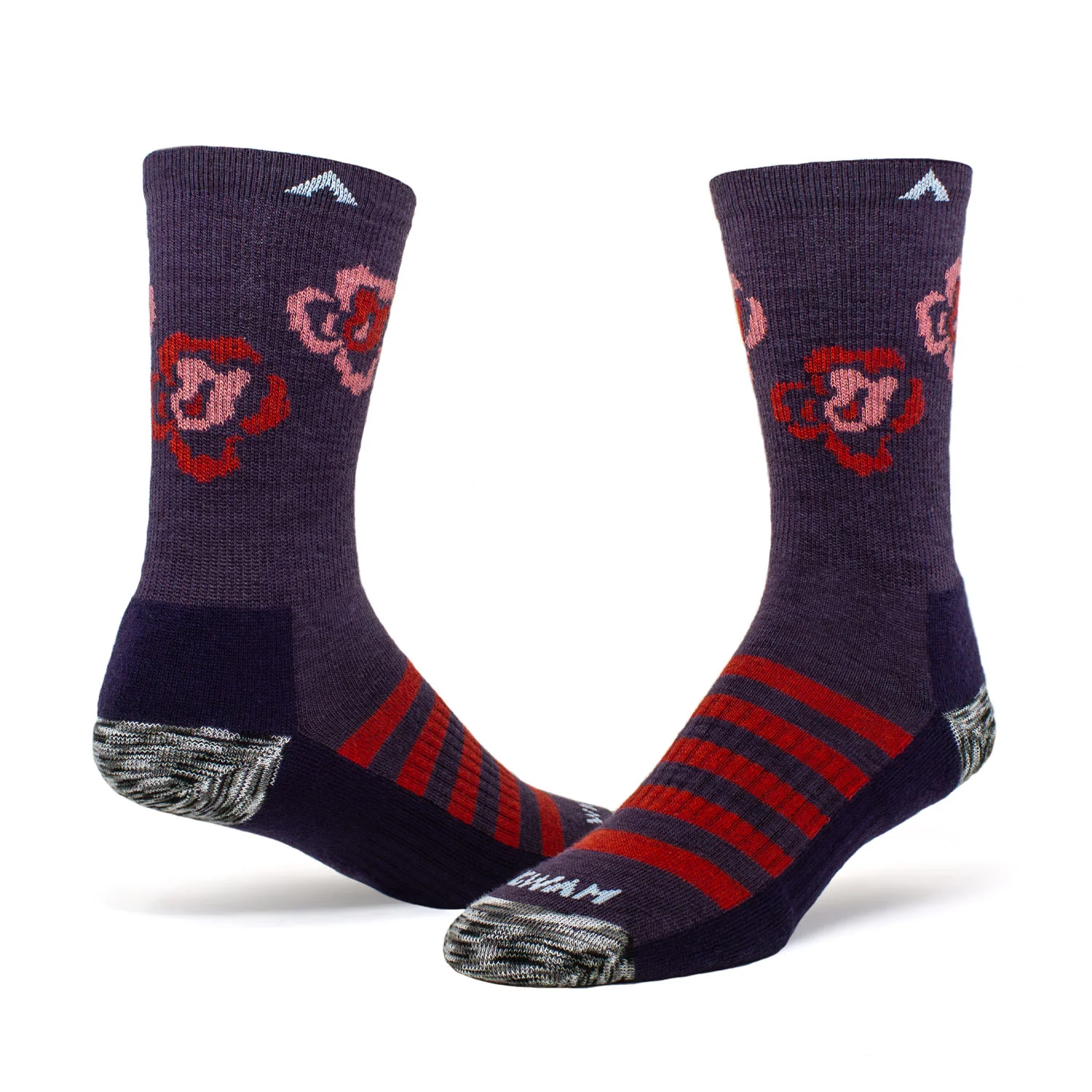 Rose Valley Mid-Crew Lightweight Sock - Image 5