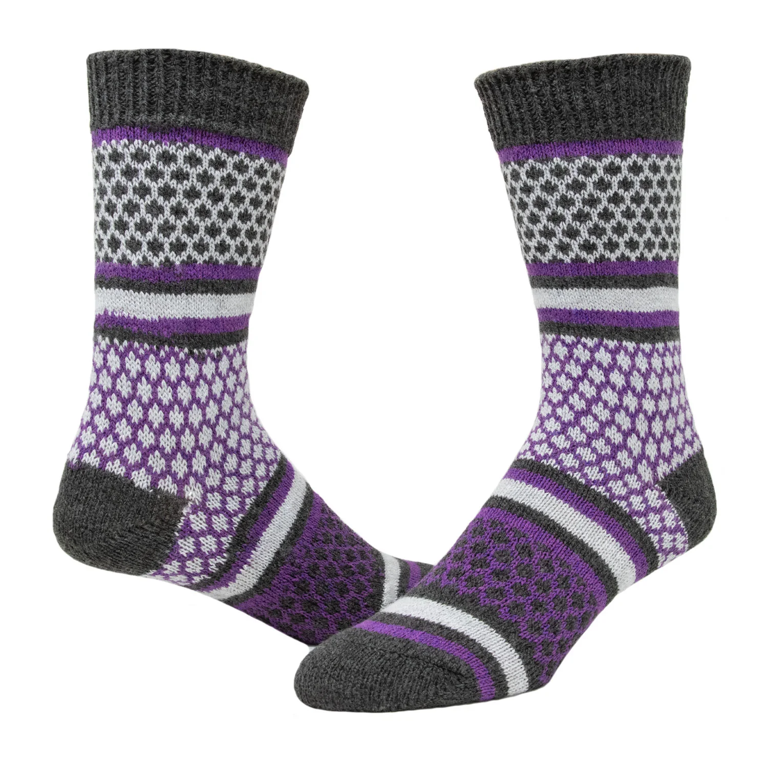 Waffle Lightweight Crew Sock - Image 4