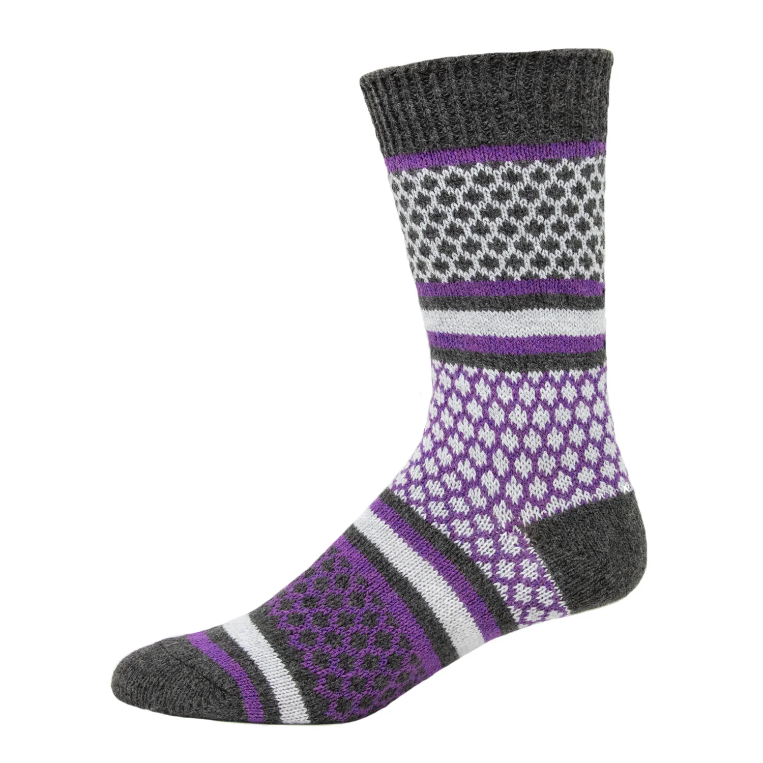 Waffle Lightweight Crew Sock - Image 5